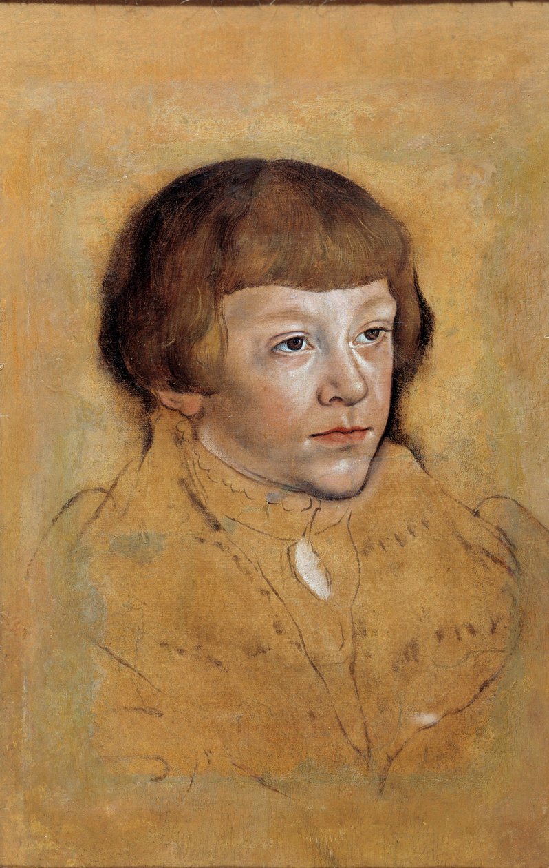 Portret księcia saskiego Rysunek Lucasa Cranacha Starszego (1472-1553) autorstwa Lucas the Elder Cranach