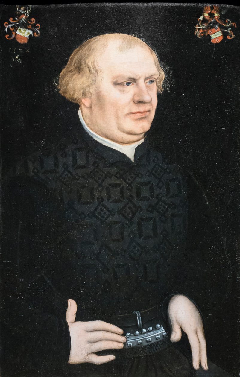 Portret mężczyzny autorstwa Lucas the Elder Cranach