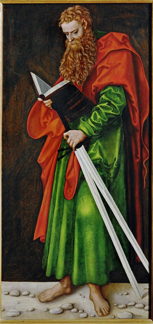 Święty Paweł, apostoł ... autorstwa Lucas the Elder Cranach