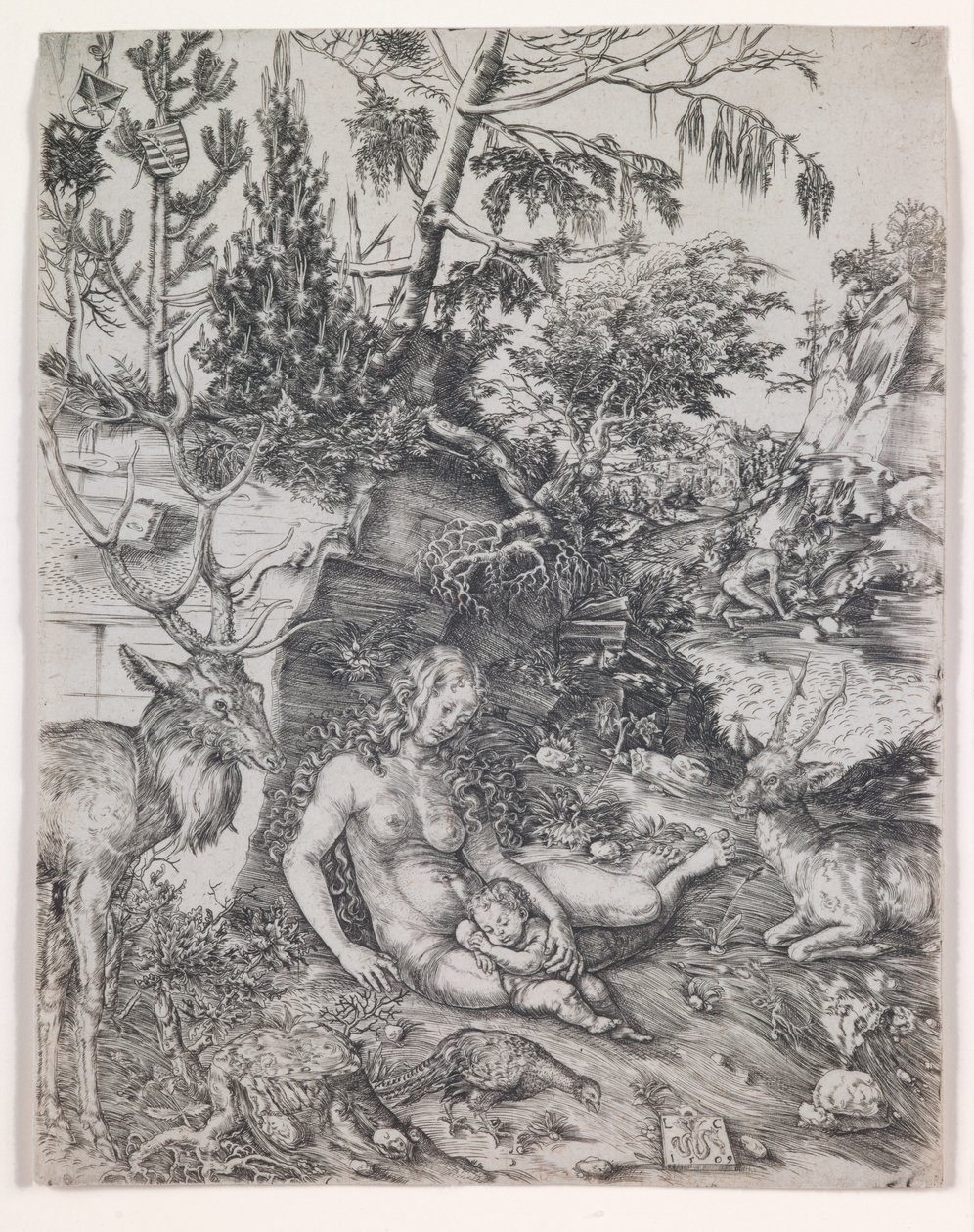 Pokuta świętego Jana Chryzostoma autorstwa Lucas the Elder Cranach