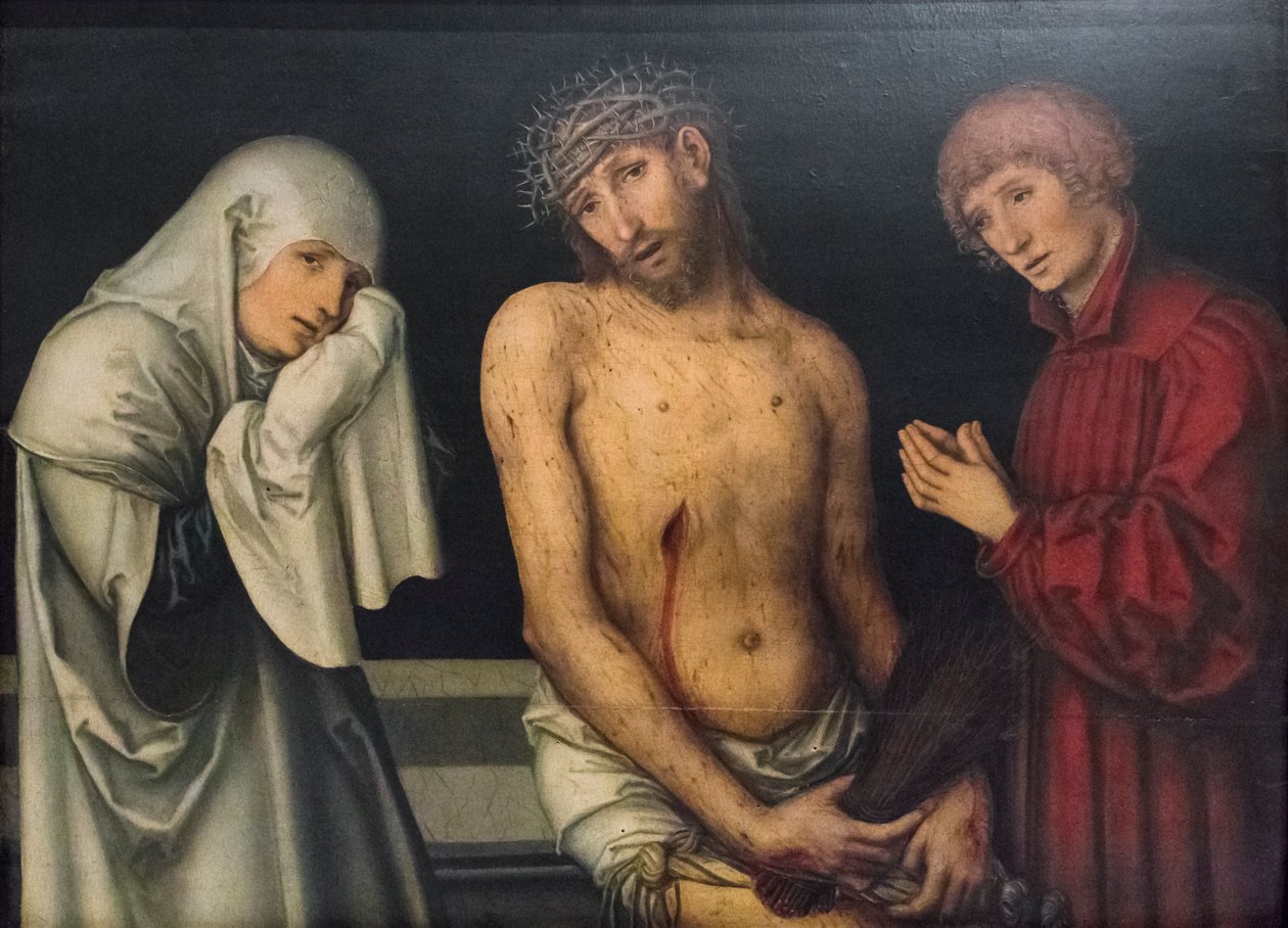 Współczucie autorstwa Lucas the Elder or Hans (d.1537) Cranach
