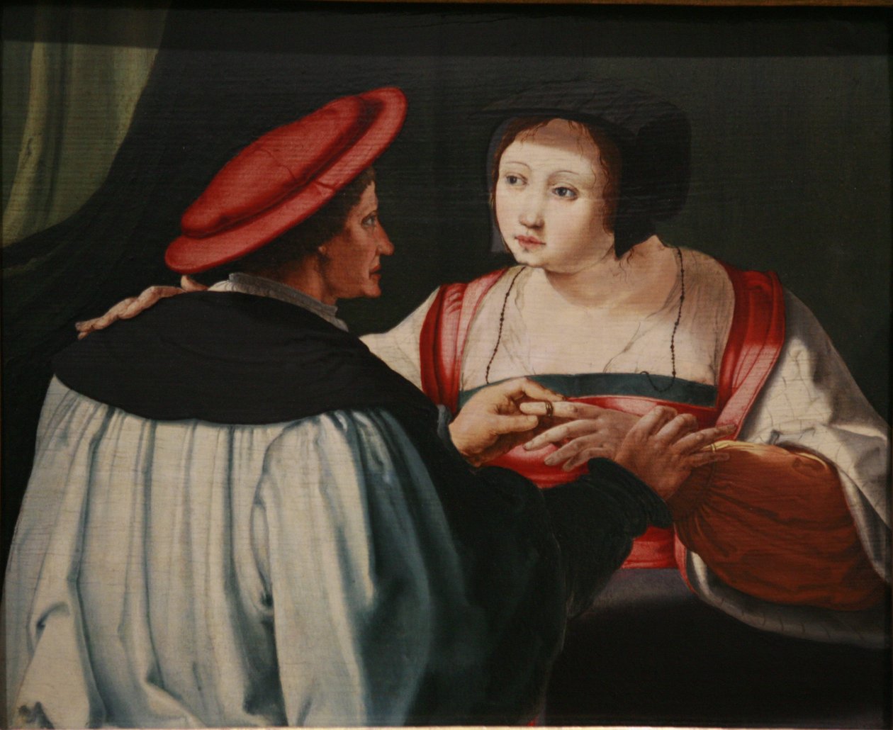 Narzeczone autorstwa Lucas van Leyden