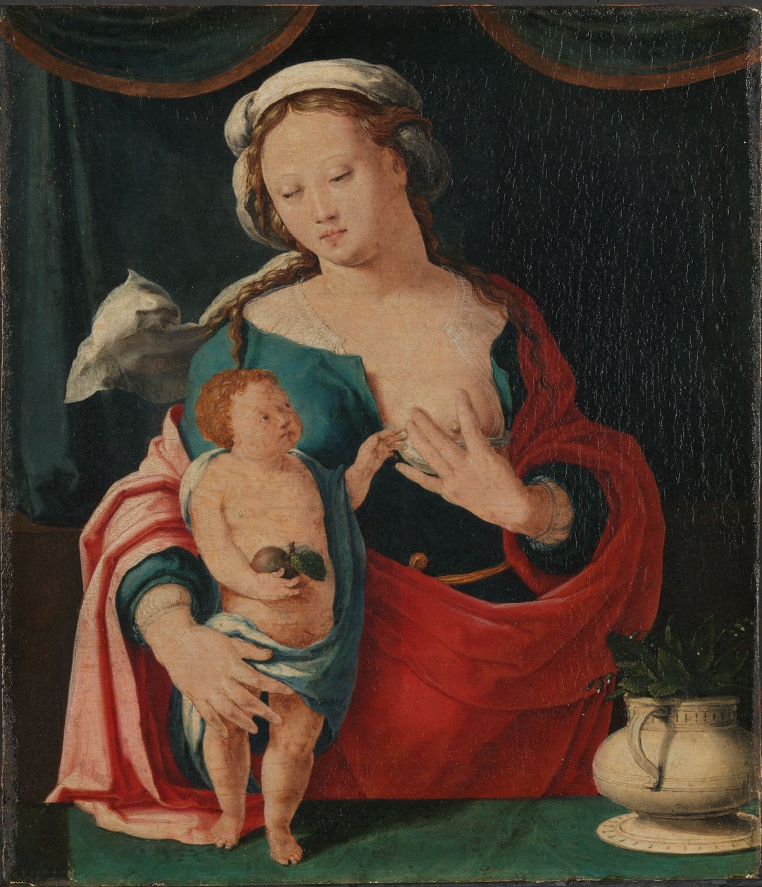 Madonna z Dzieciątkiem autorstwa Lucas van Leyden