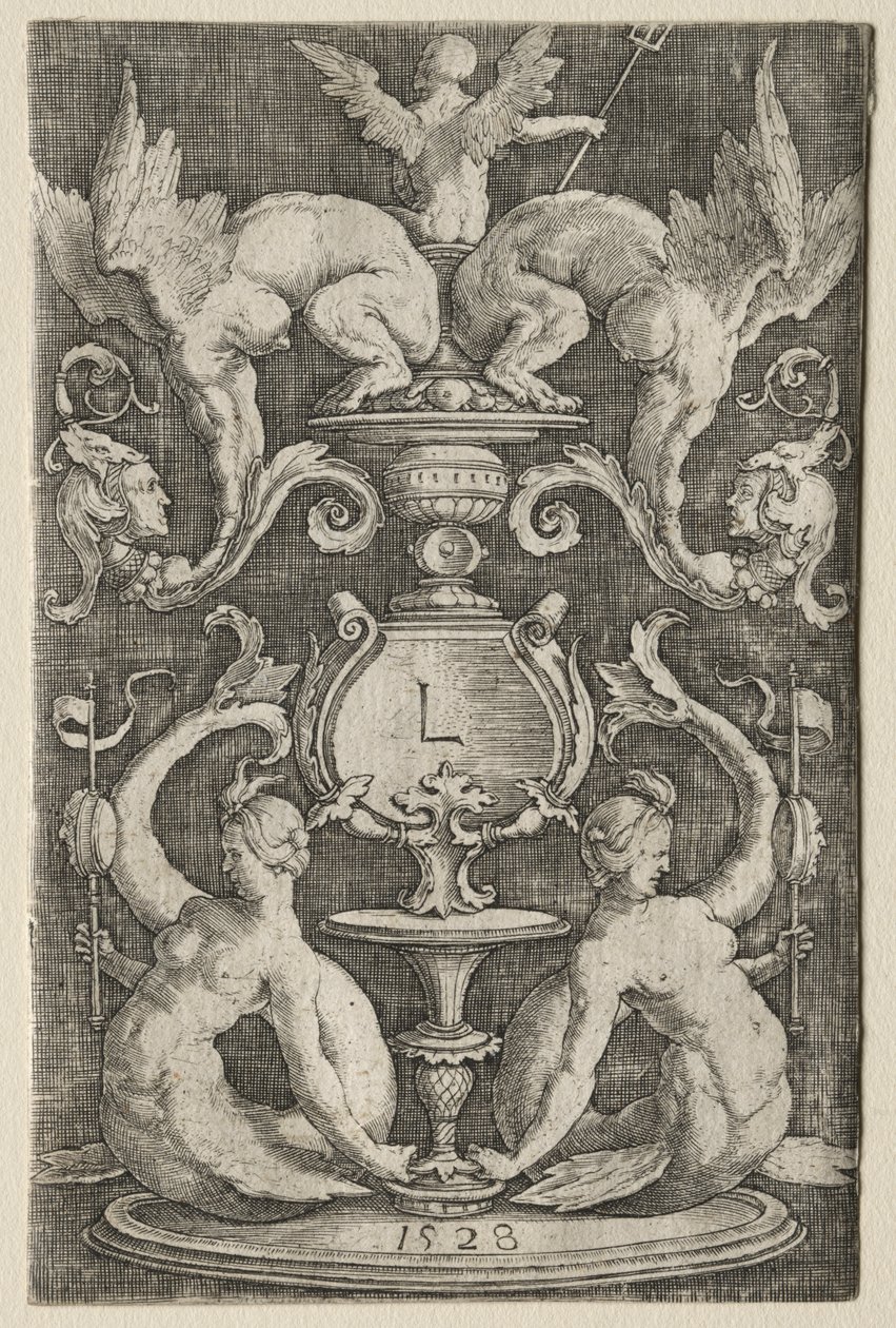 Panel ozdoby autorstwa Lucas van Leyden
