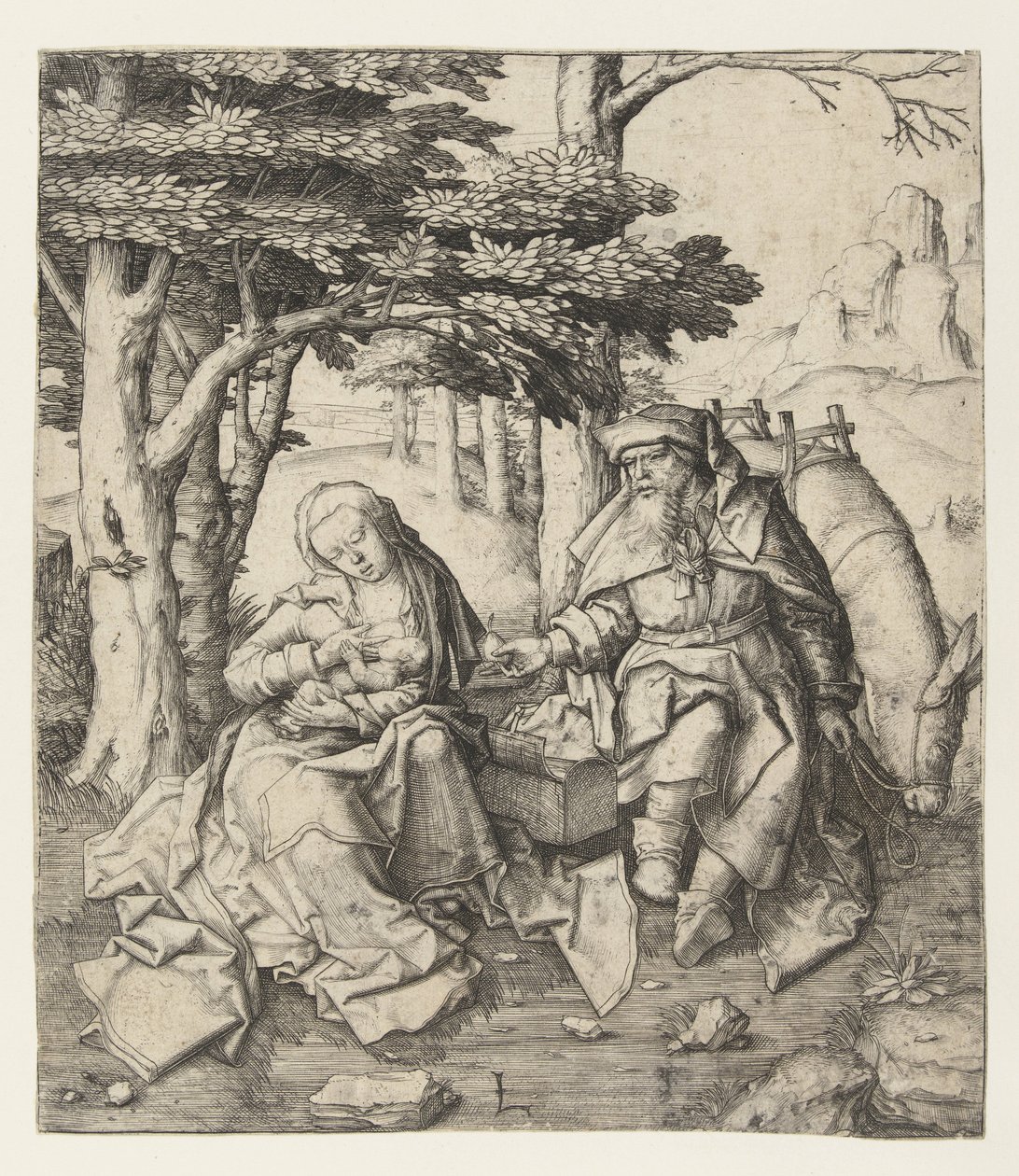 Odpocznij w locie do Egiptu autorstwa Lucas van Leyden