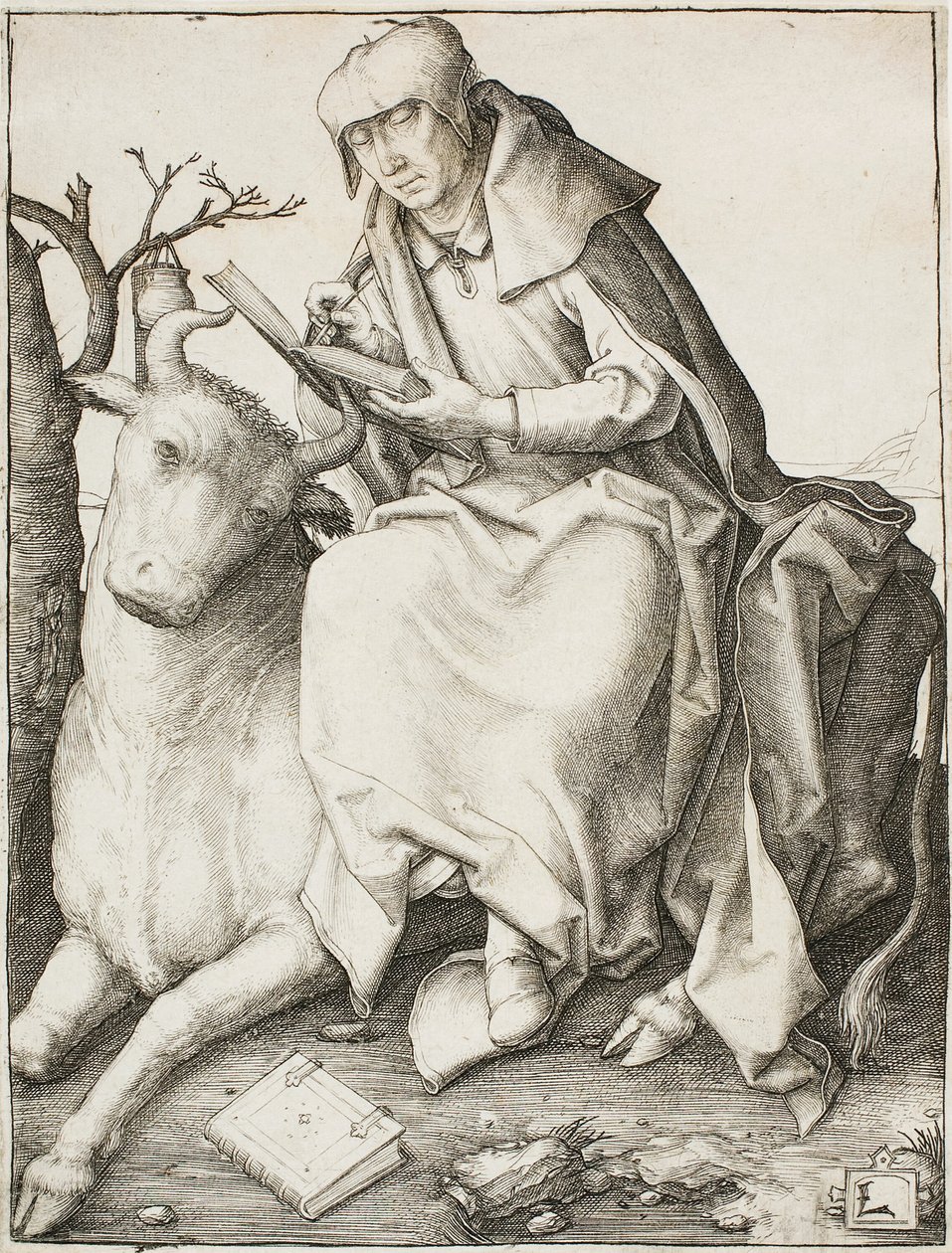 Święty Łukasz autorstwa Lucas van Leyden