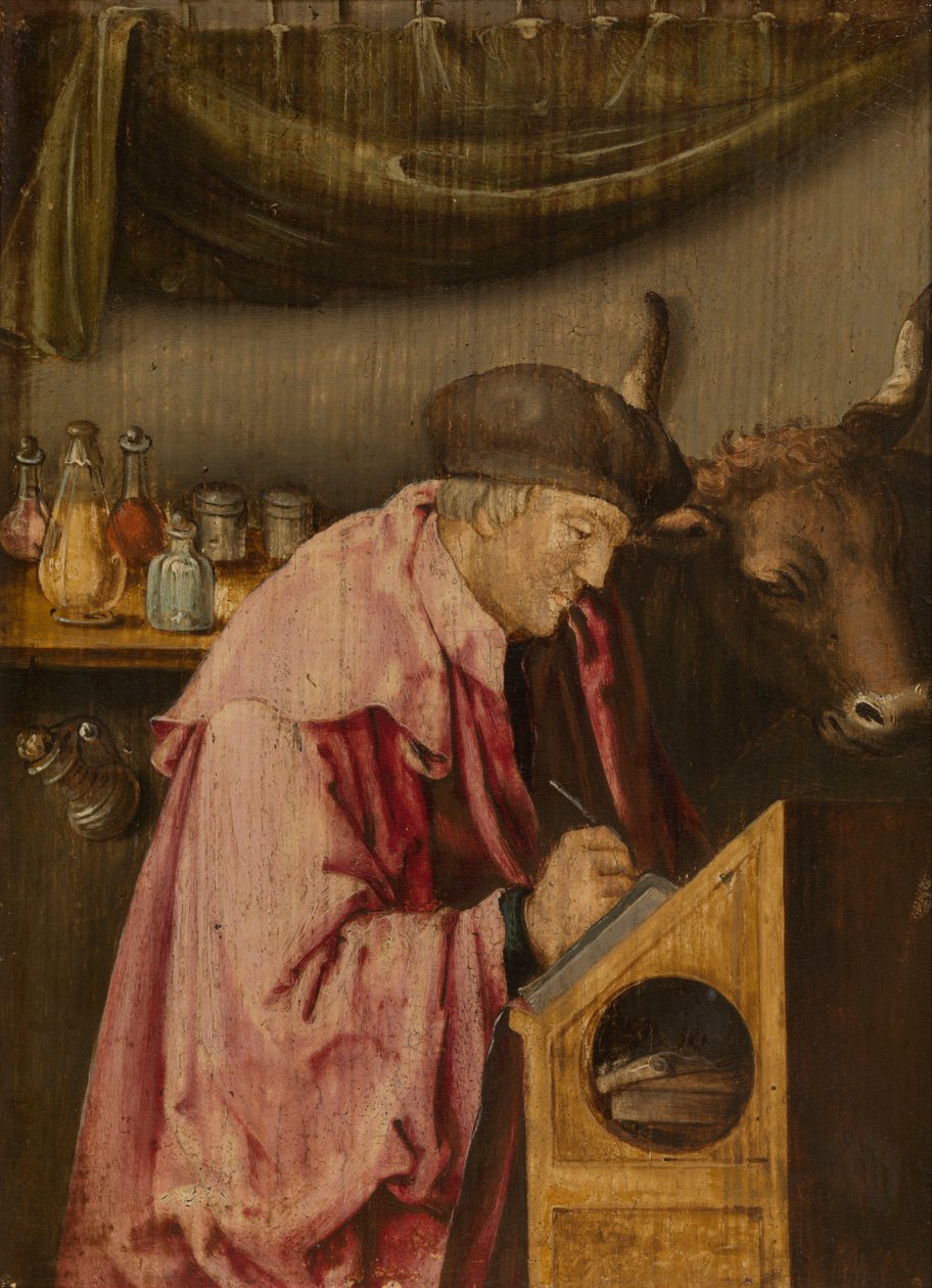 Święty Łukasz autorstwa Lucas van Leyden