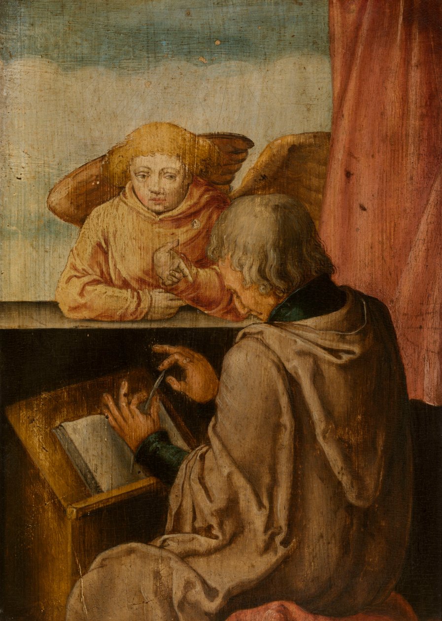 Święty Mateusz autorstwa Lucas van Leyden