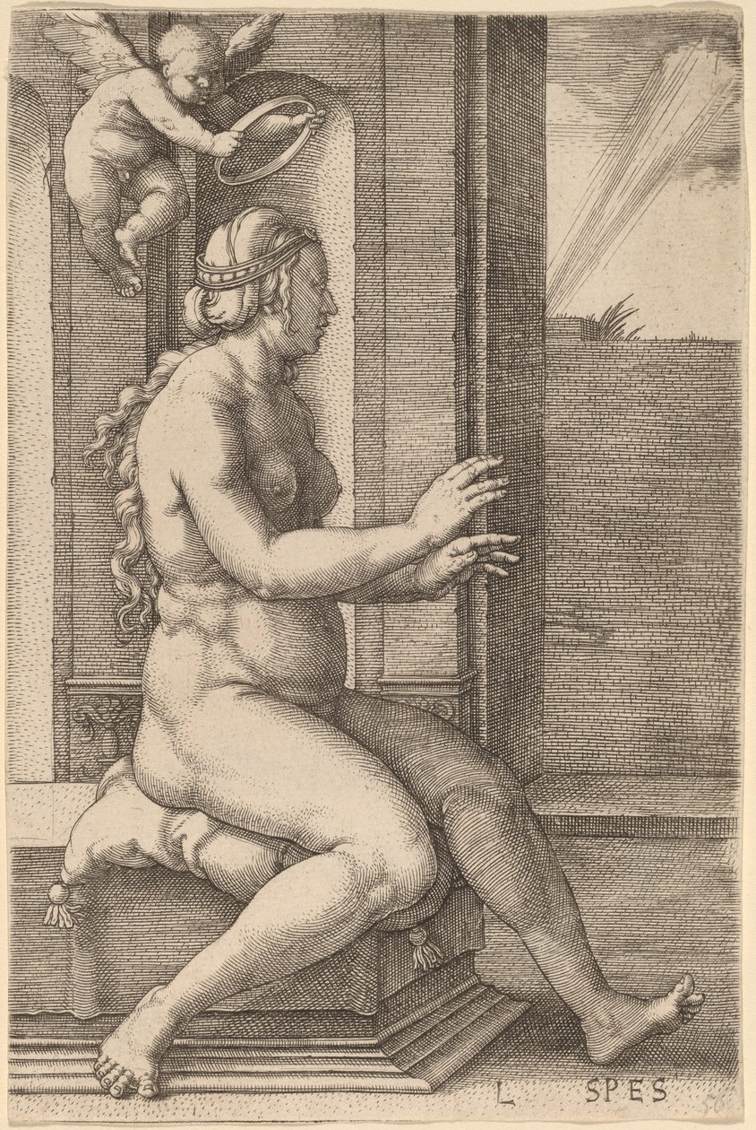 Spes (nadzieja) autorstwa Lucas van Leyden