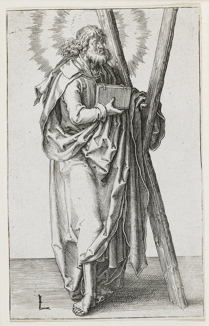 św. Andrzeja autorstwa Lucas van Leyden