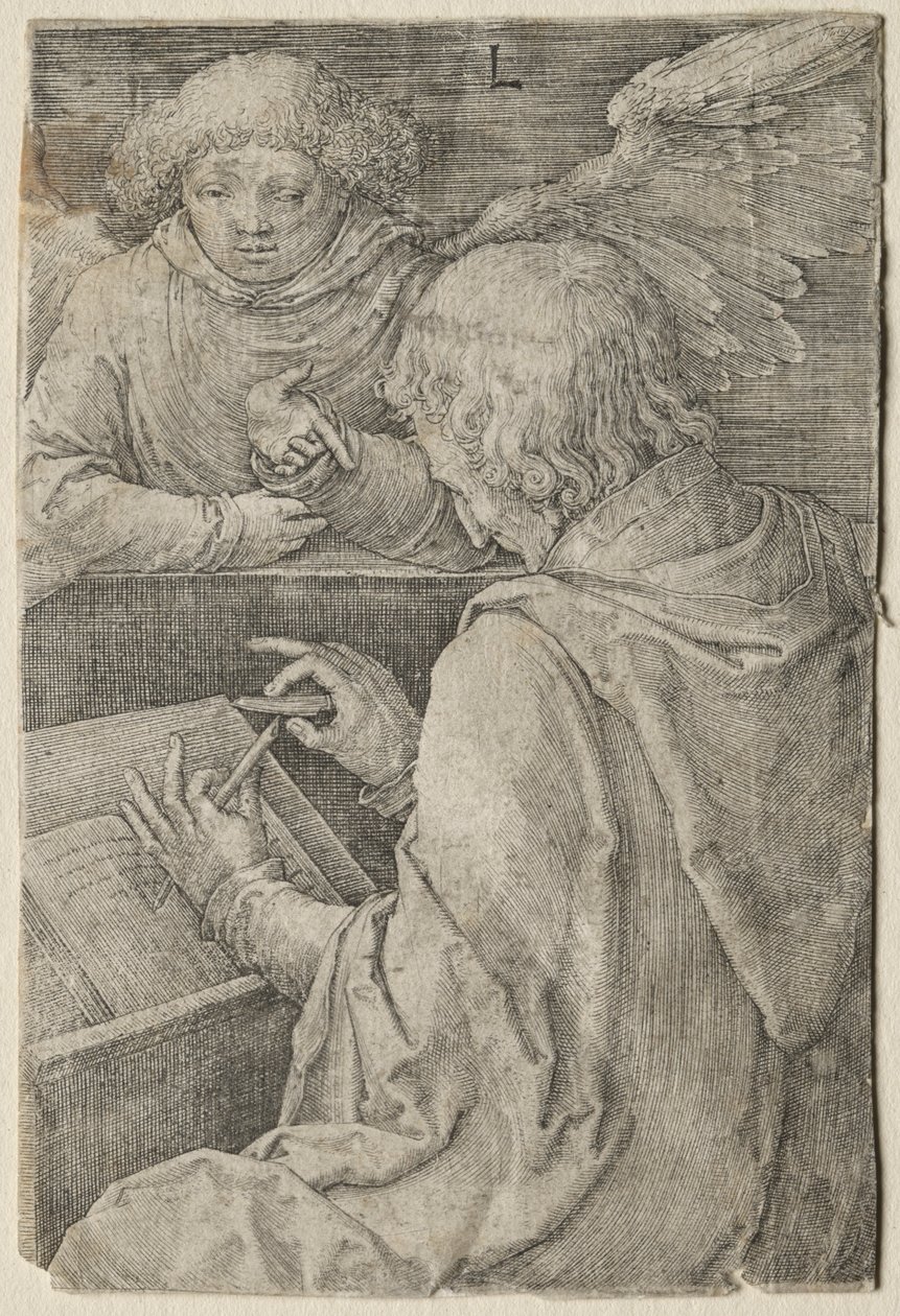 św. Mateusza. autorstwa Lucas van Leyden