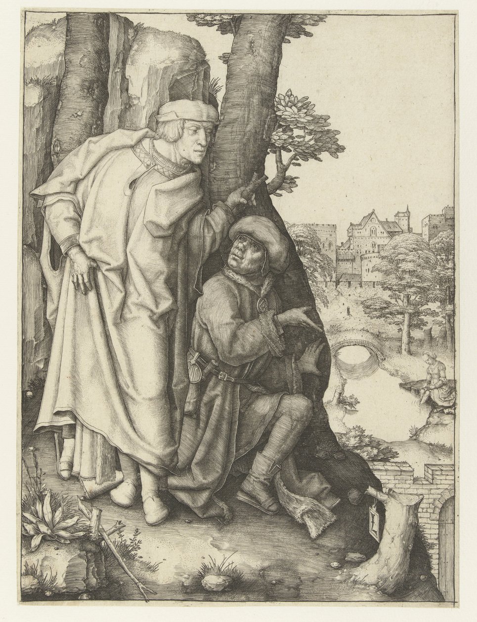 Zuzanna i Starsi autorstwa Lucas van Leyden