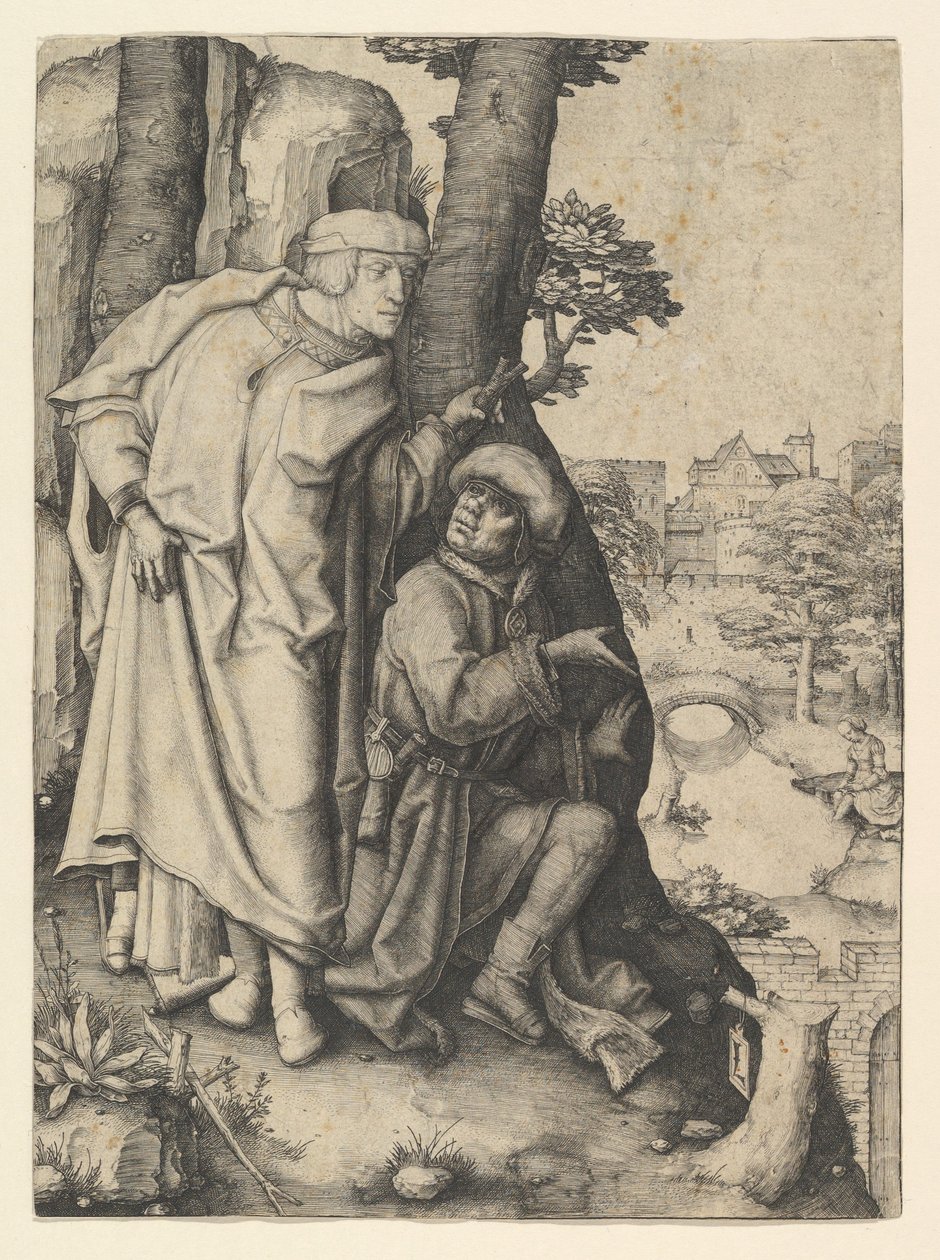 Zuzanna i Dwóch Starców, ca. 1508. autorstwa Lucas van Leyden