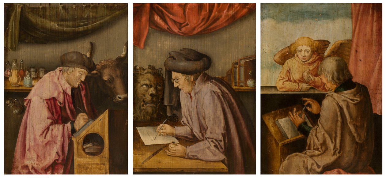 Ewangeliści autorstwa Lucas van Leyden