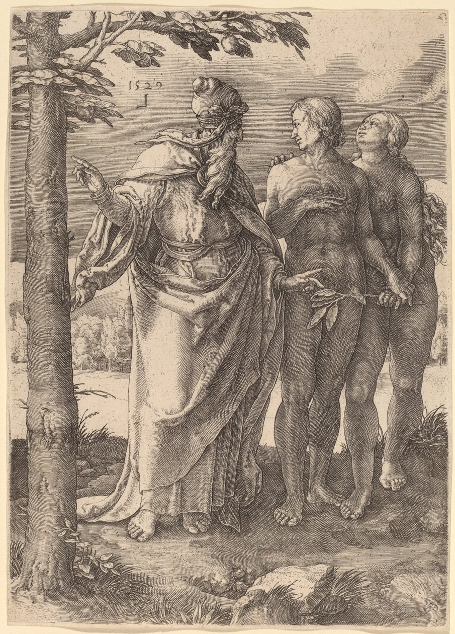 Pierwszy zakaz autorstwa Lucas van Leyden