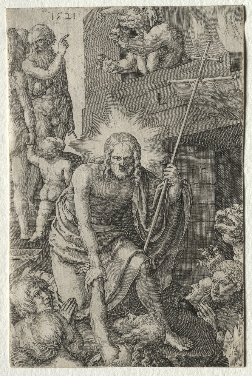 Pasja: Zejście do Limbo autorstwa Lucas van Leyden