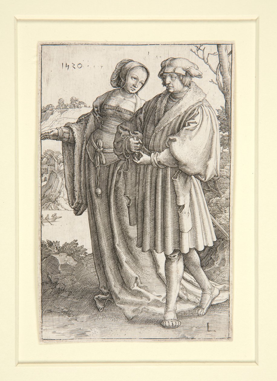 Promenada autorstwa Lucas van Leyden