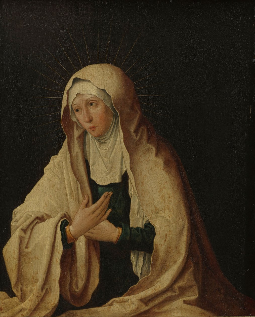 Dziewica Maryja autorstwa Lucas van Leyden