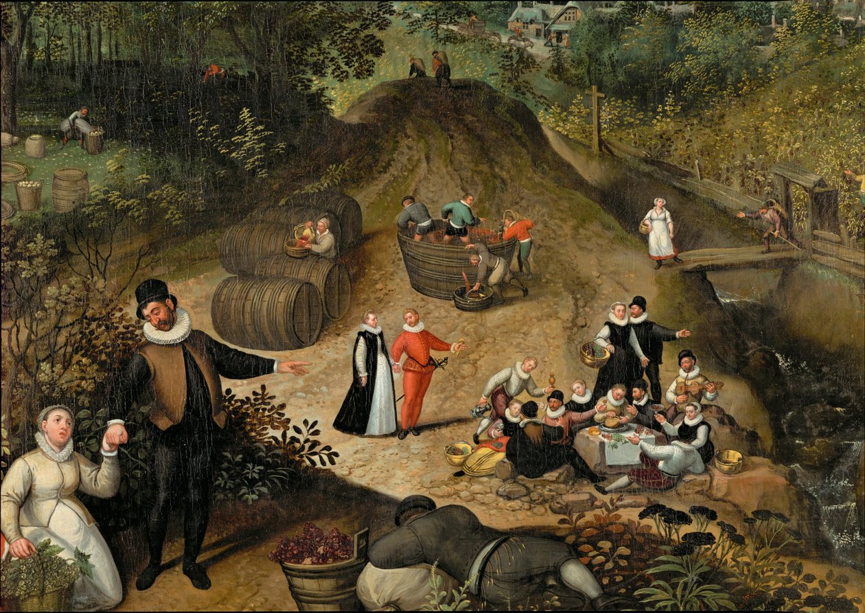 Jesienny krajobraz autorstwa Lucas van Valckenborch