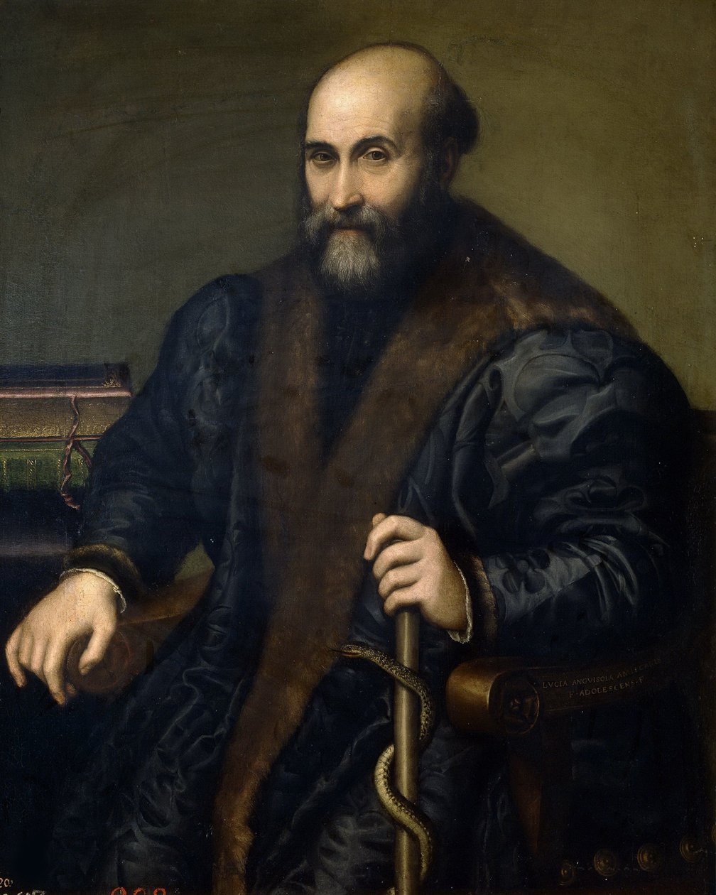Portret Pietro Manny, 1557. autorstwa Lucia Anguissola