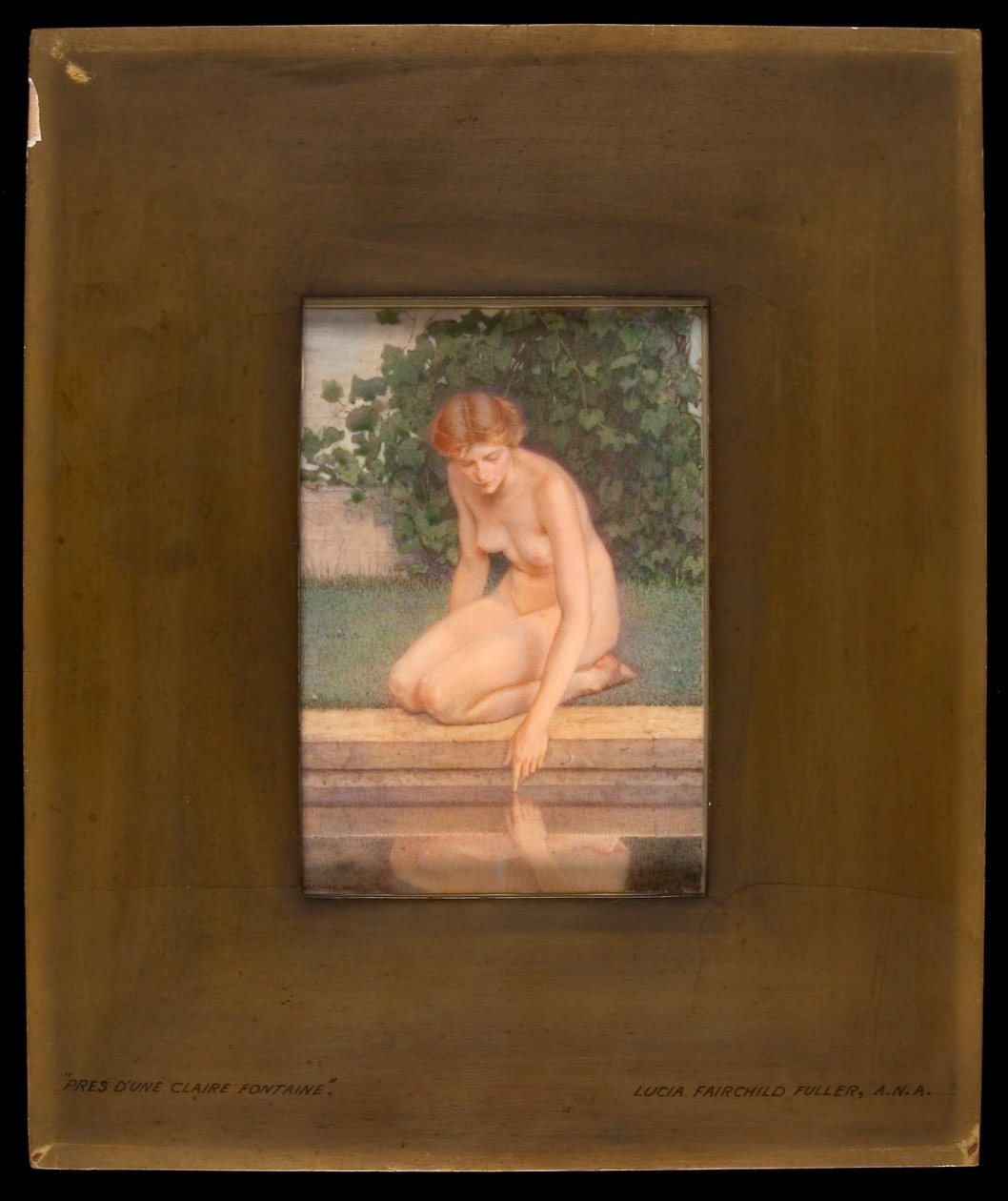 Przy czystej fontannie autorstwa Lucia Fairchild Fuller