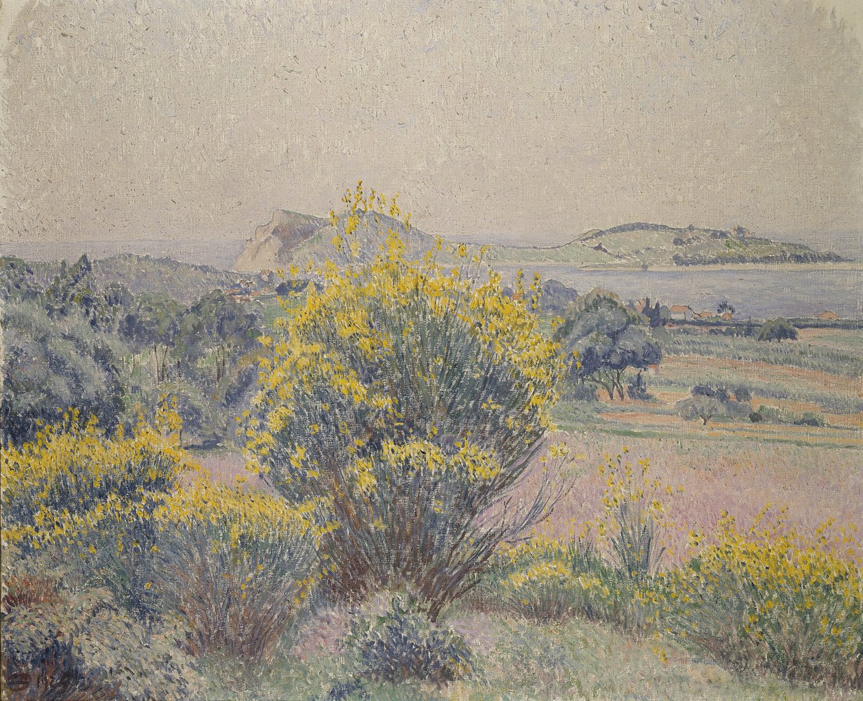 Miotła, Le Brusq, 1925 autorstwa Lucien Pissarro