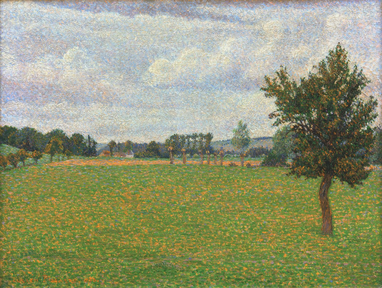 Preria Tierceville autorstwa Lucien Pissarro