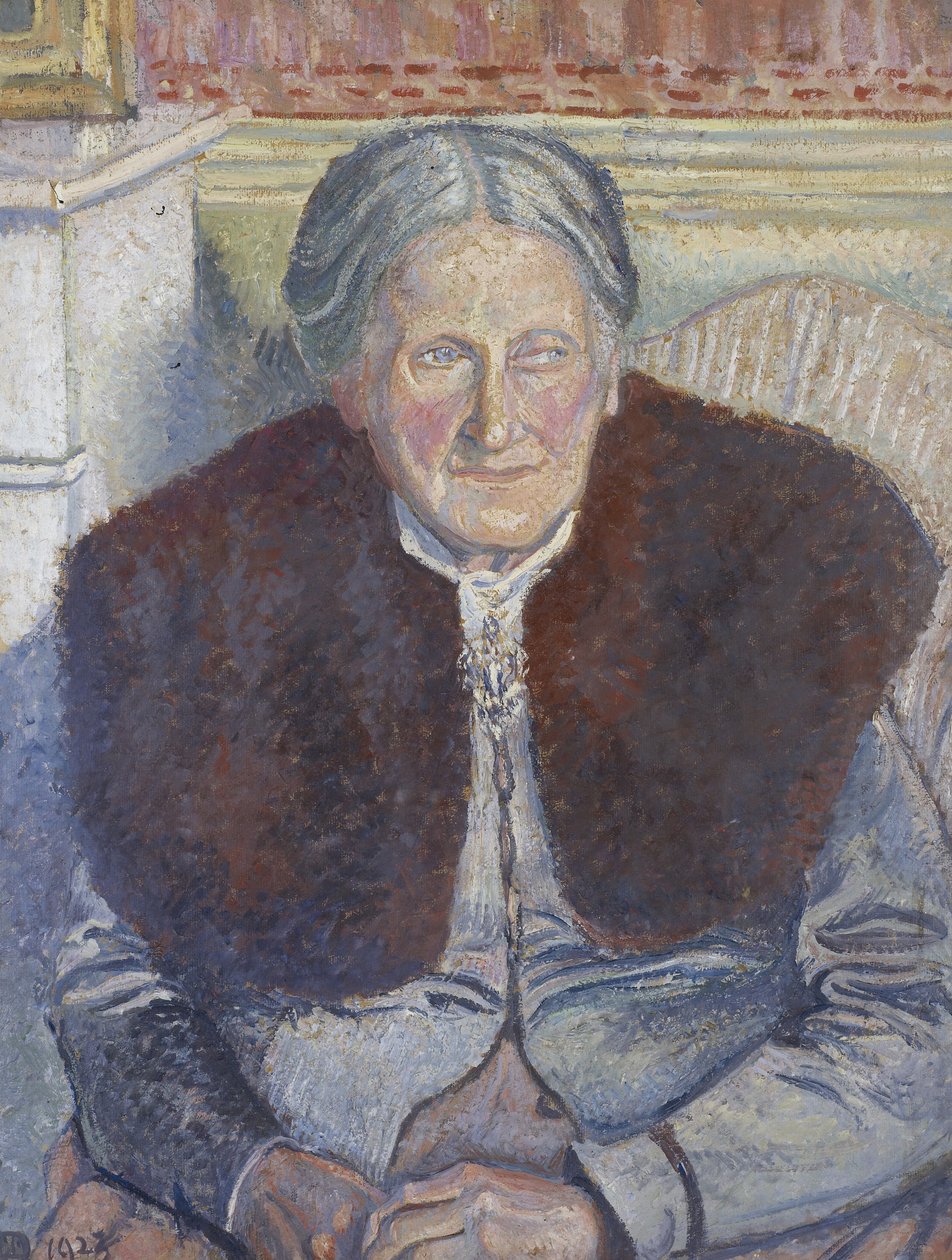 Pani Camille Pissarro, 1923 autorstwa Lucien Pissarro