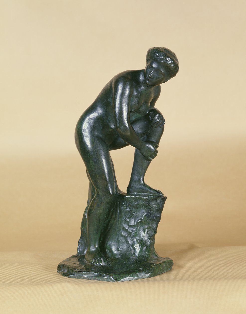 Afrodyta, 1904 (brąz) autorstwa Lucien Schnegg