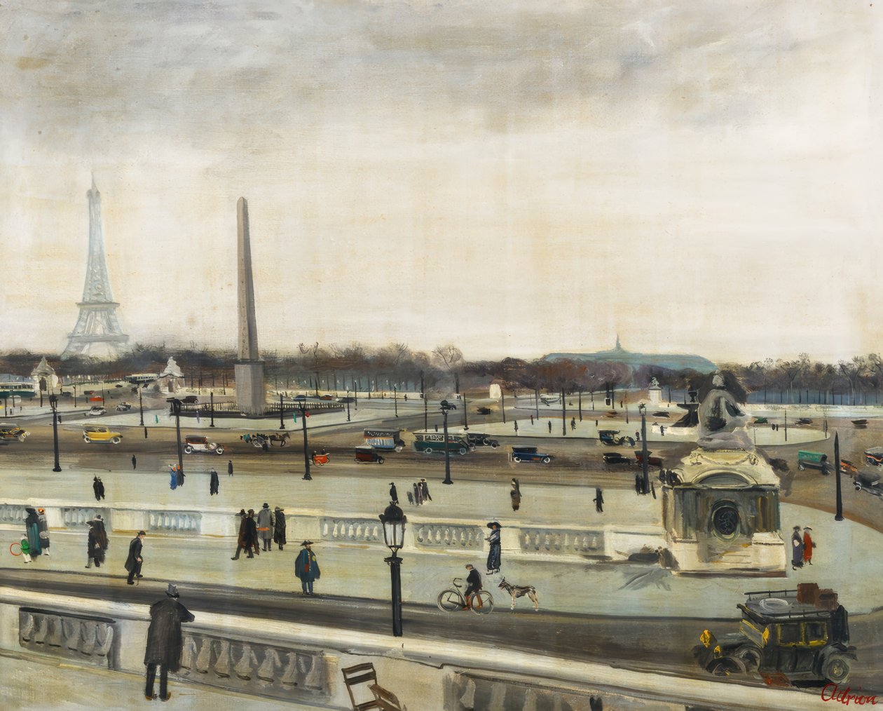 Bez tytułu (Place de la Concorde) autorstwa Lucien Adrion