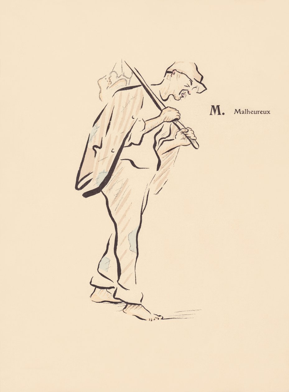 Pan Nieszczęśliwy autorstwa Lucien L. (active 1904) Henreaux