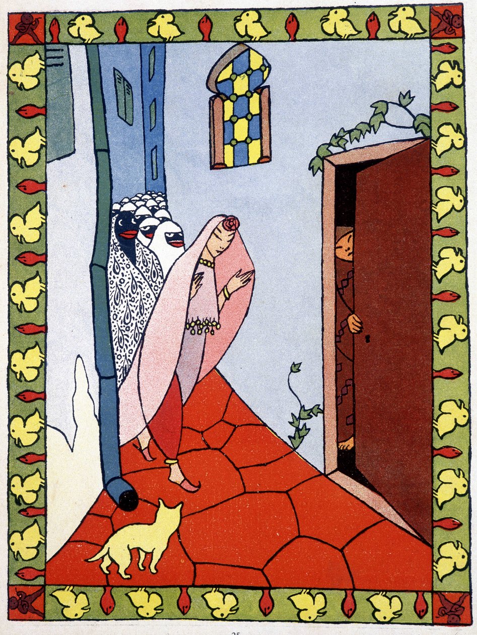 1001 nocy (Opowieści z tysiąca i jednej nocy) Lucien Laforge (1889-1952) 1912. autorstwa Lucien Laforge