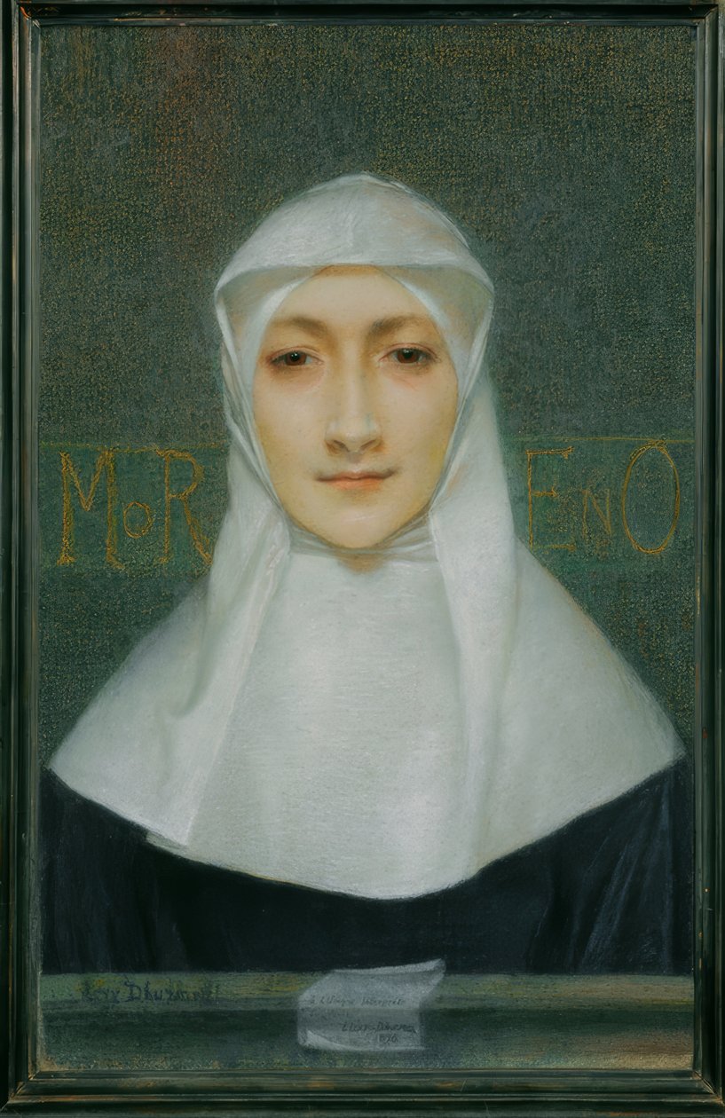 Zasłona autorstwa Lucien Levy-Dhurmer