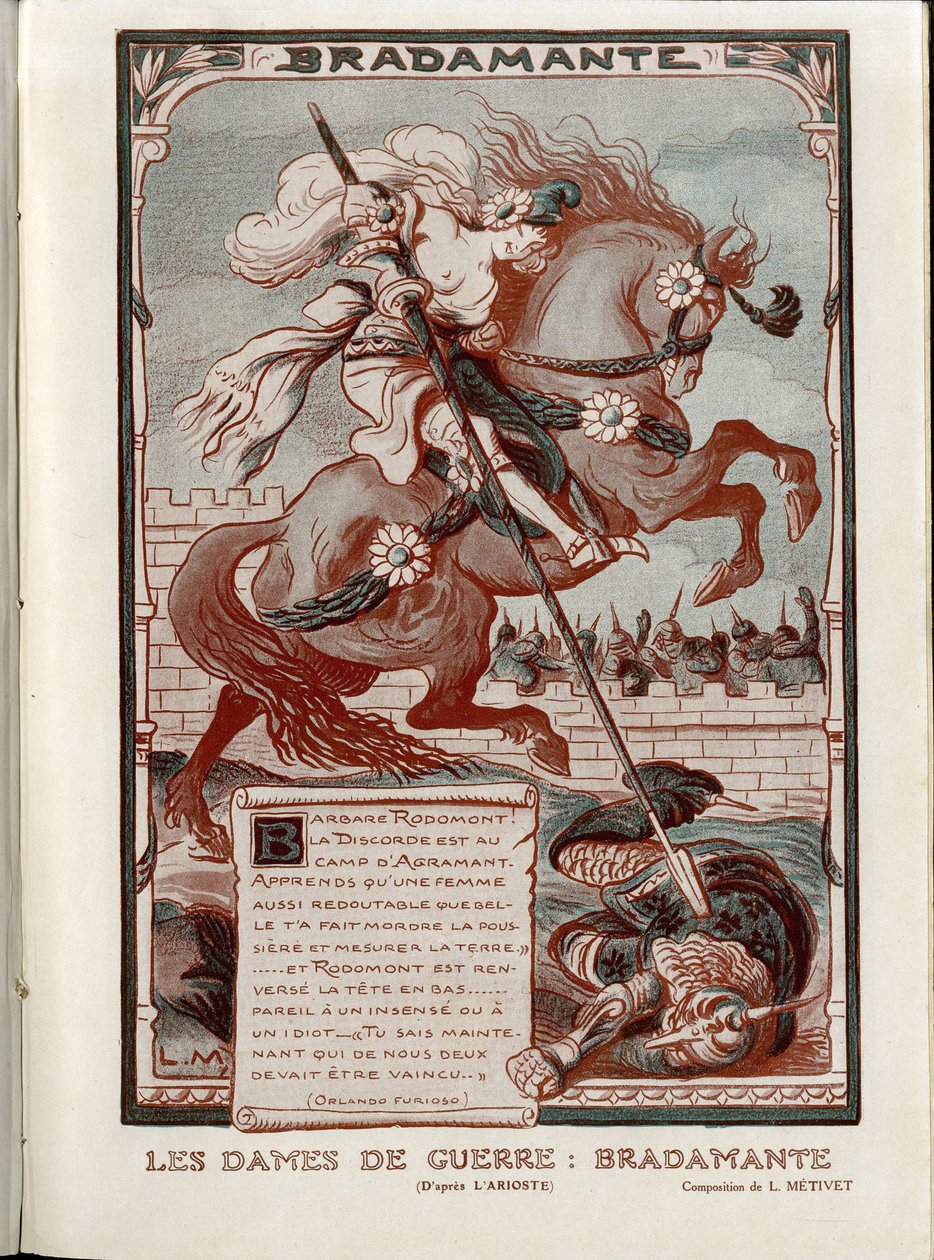 Ilustracja w "Fantasio" autorstwa Lucien Metivet