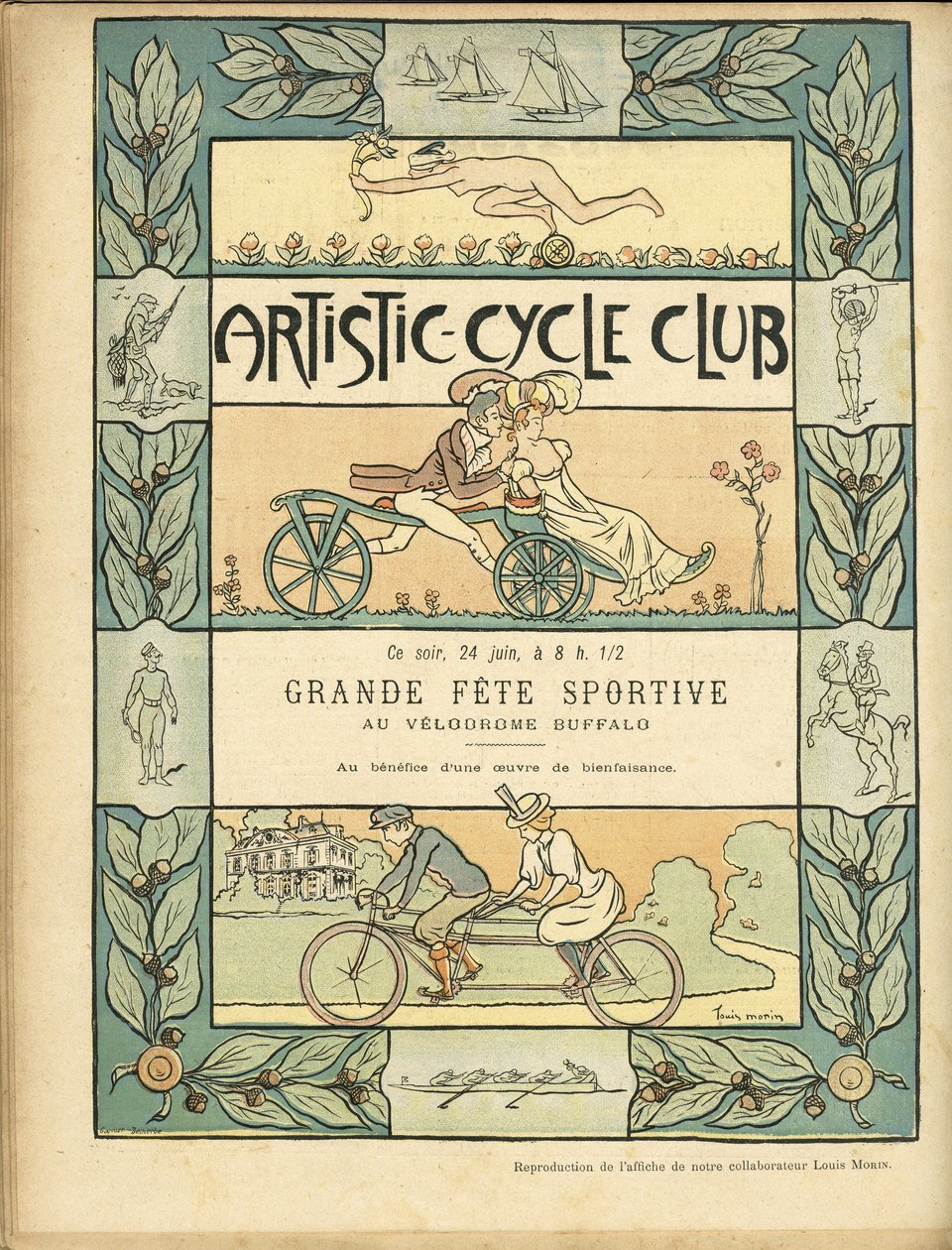 Ilustracja w Le Rire autorstwa Lucien Metivet