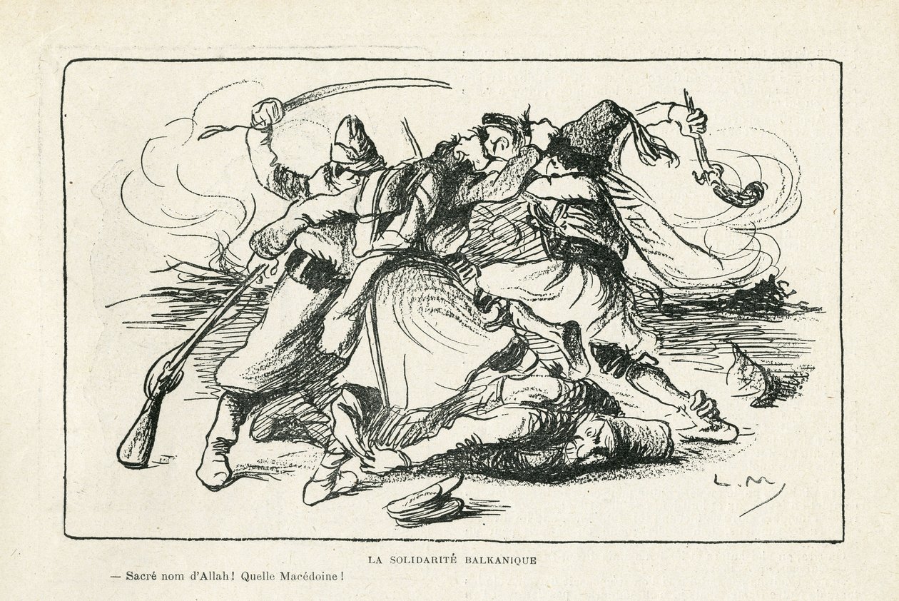 Ilustracja w Le Rire autorstwa Lucien Metivet