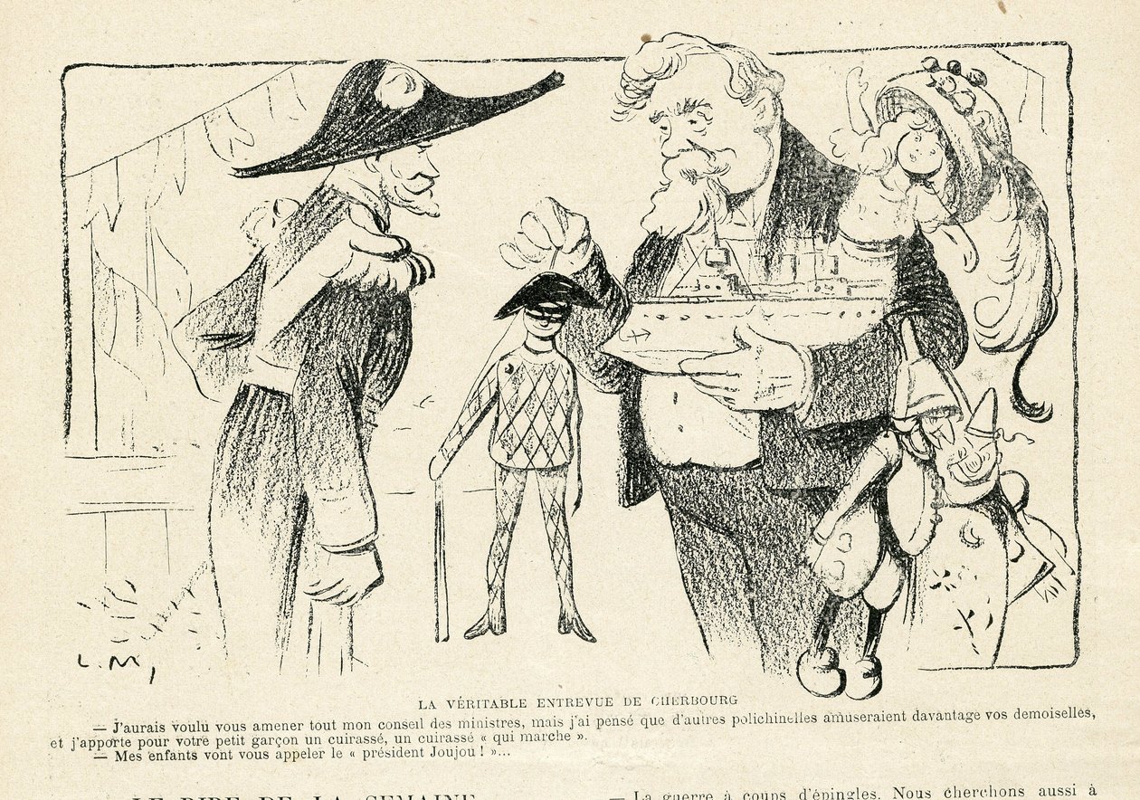Ilustracja w Le Rire autorstwa Lucien Metivet