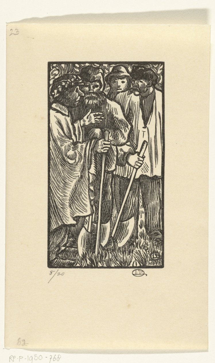 Huthakers Drwale autorstwa Lucien Pissarro