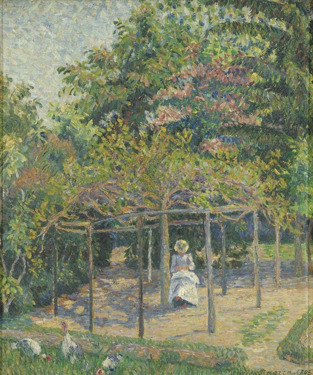 Indyki autorstwa Lucien Pissarro
