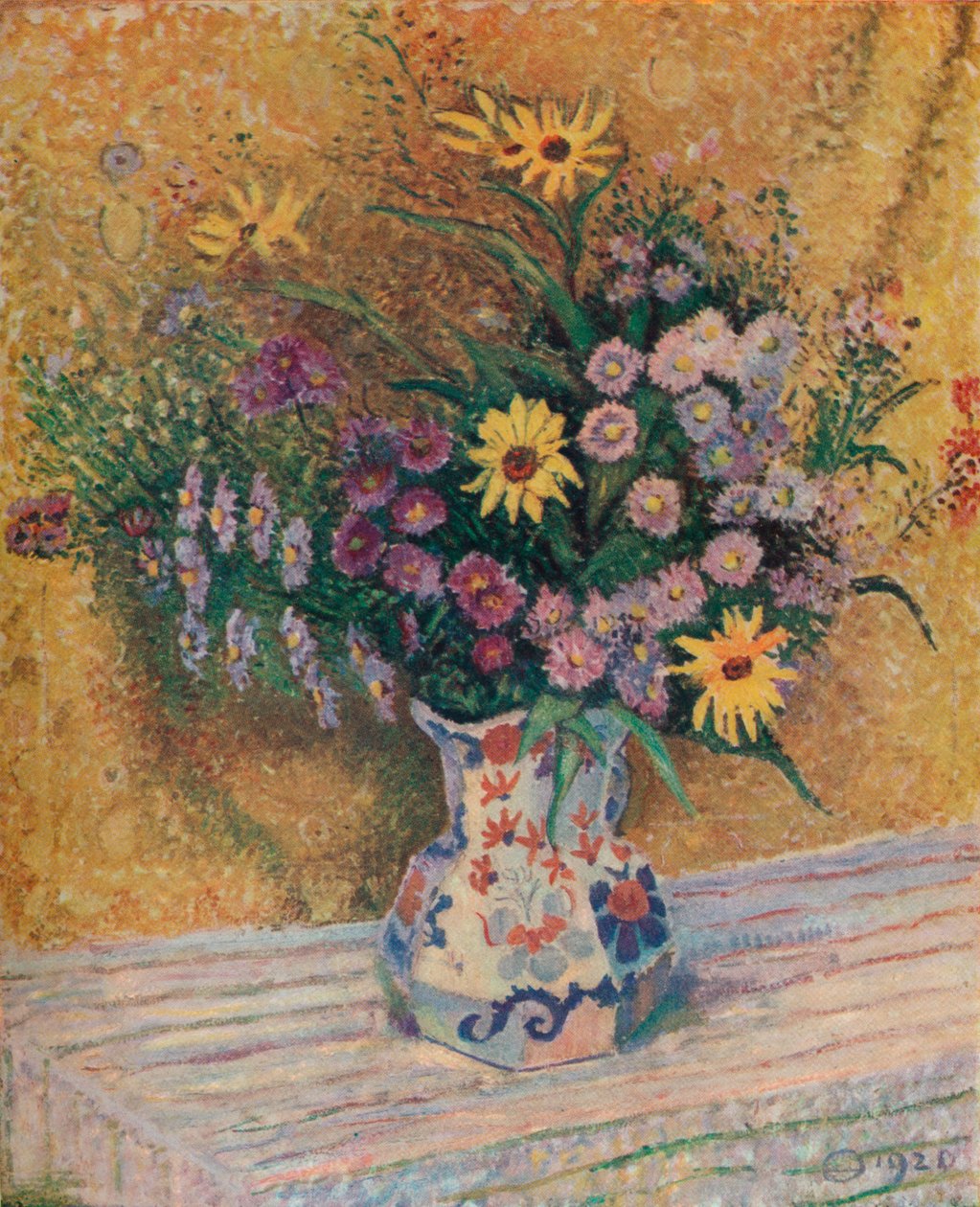 Stokrotki Michała, ok. 1920 autorstwa Lucien Pissarro