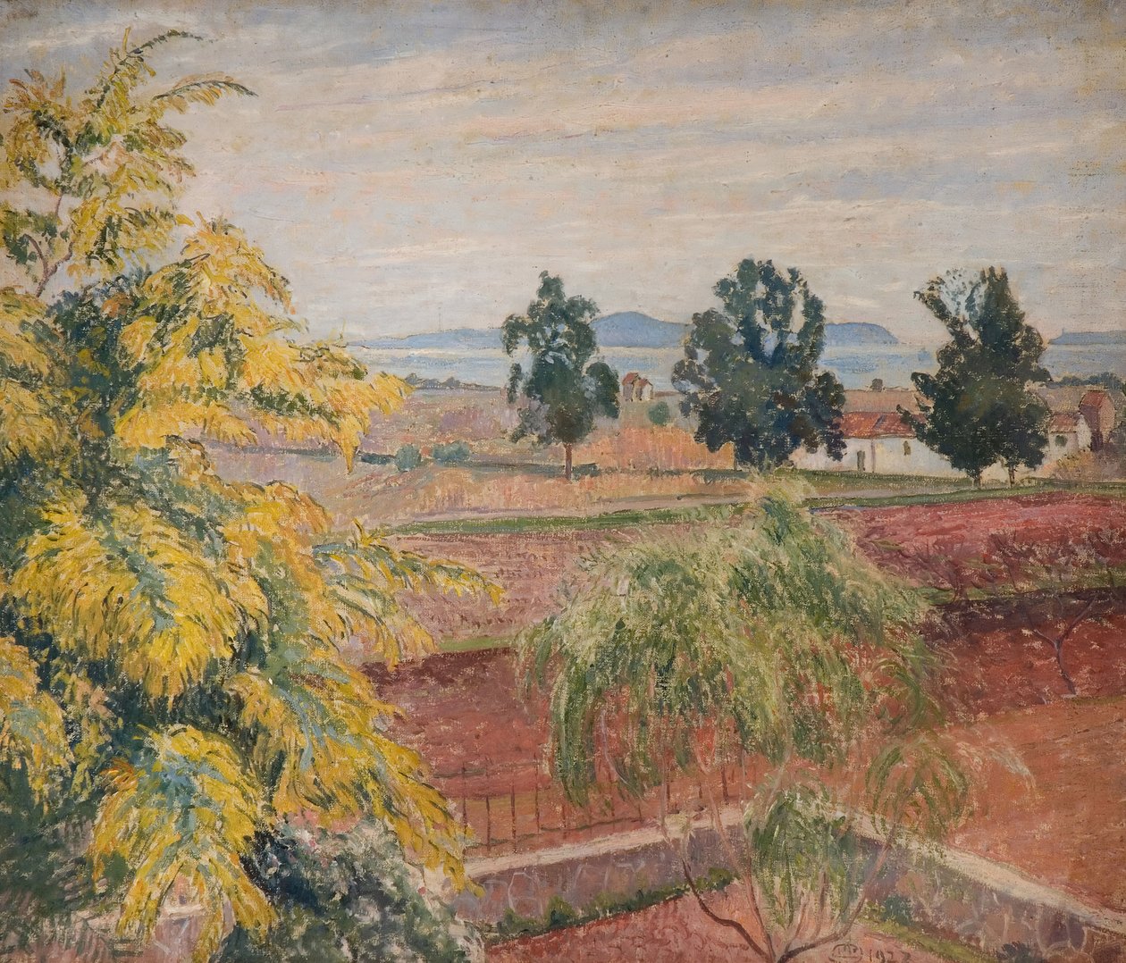 Mimoza Lawendau, 1923. autorstwa Lucien Pissarro