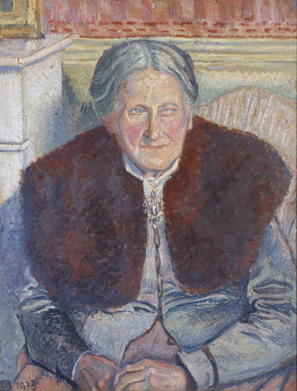 Pani Camille Pissarro, 1923 autorstwa Lucien Pissarro