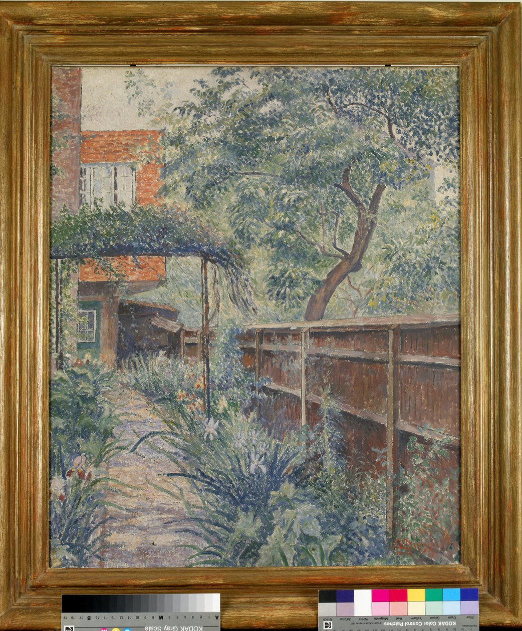 Mój ogród w studio autorstwa Lucien Pissarro