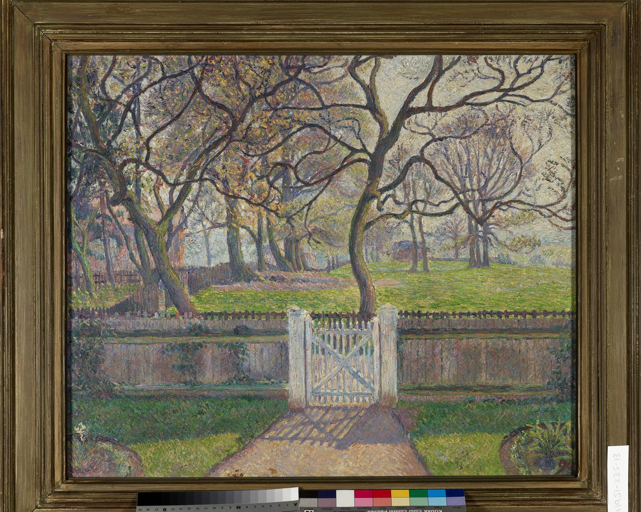 Brama Ogrodowa, Epping autorstwa Lucien Pissarro