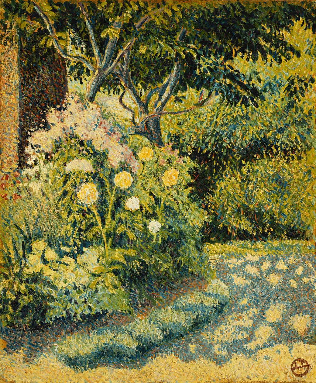 Ścieżka Ogrodowa; Dotyk ogrodu autorstwa Lucien Pissarro