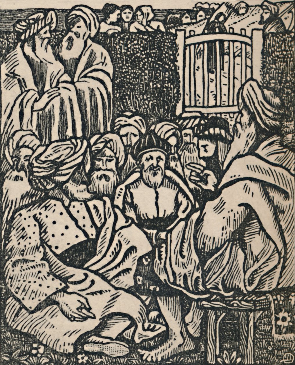 Spotkanie Starszych, 1919 autorstwa Lucien Pissarro