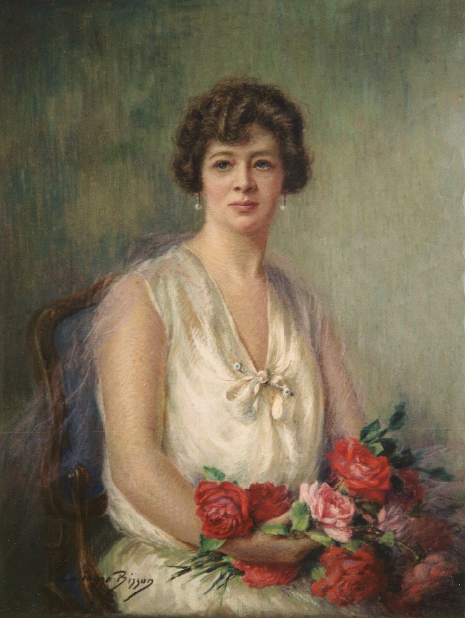 Portret pani Griffon autorstwa Lucienne Bisson