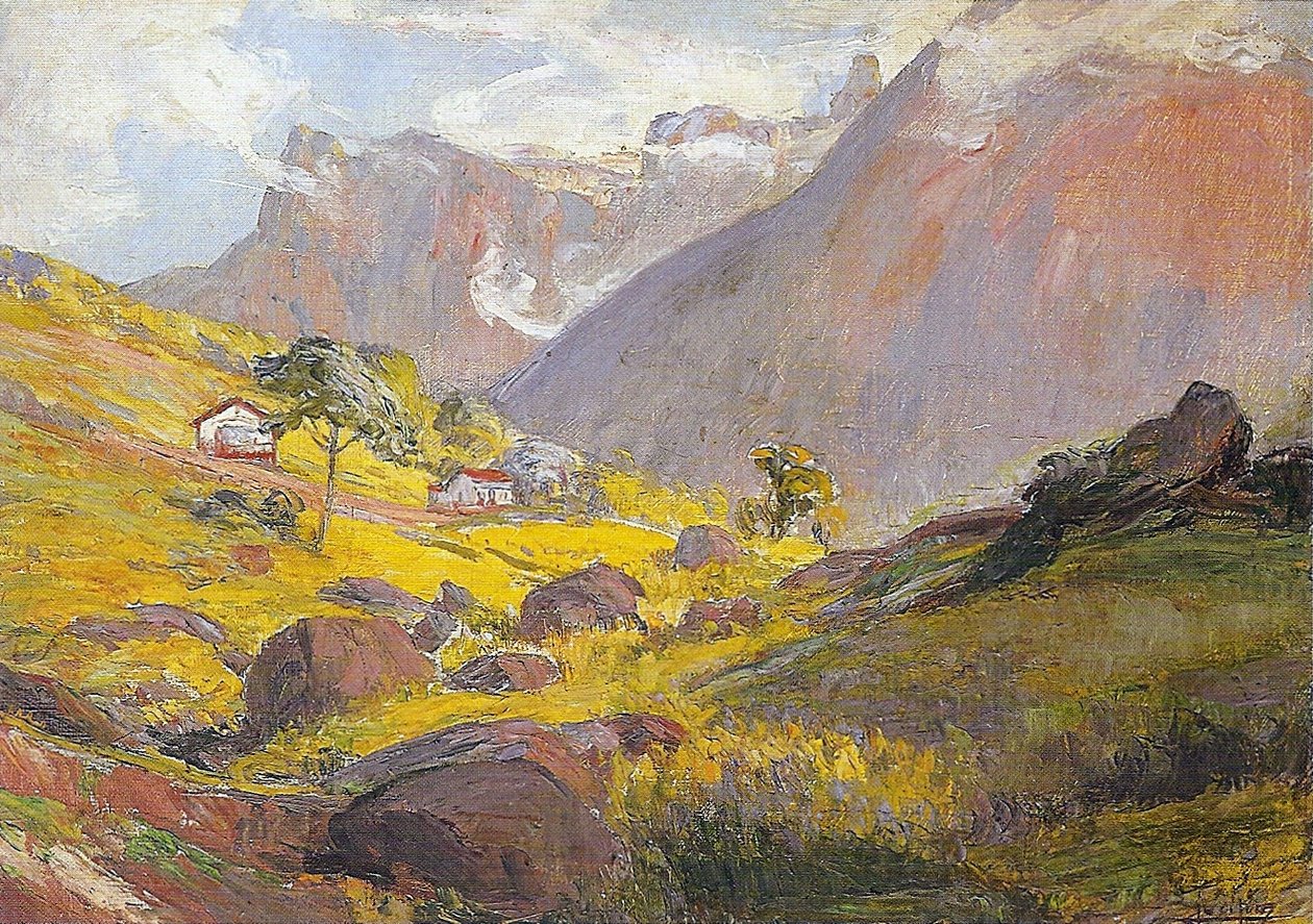 Krajobraz Angielski: Krajobraz autorstwa Lucilio de Albuquerque