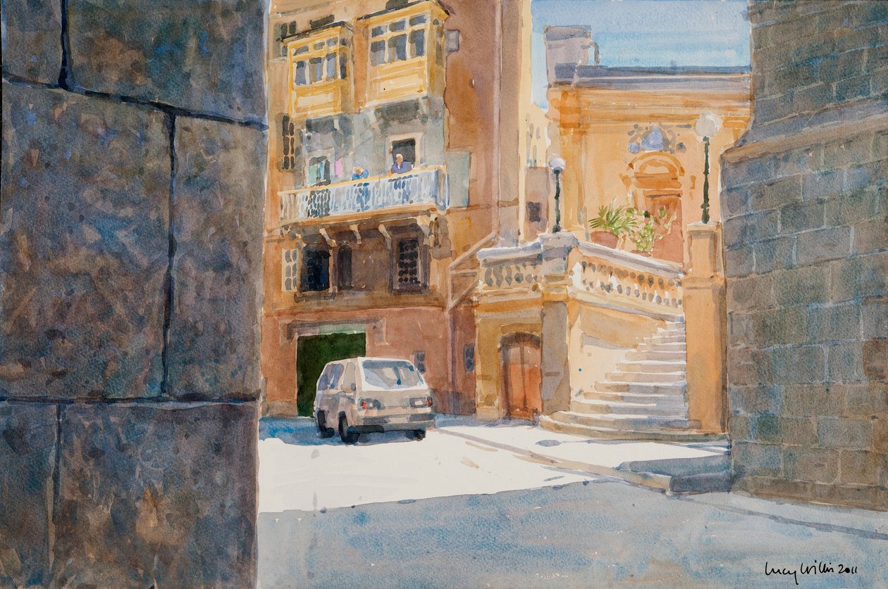 Mury Birgu, 2011 autorstwa Lucy Willis