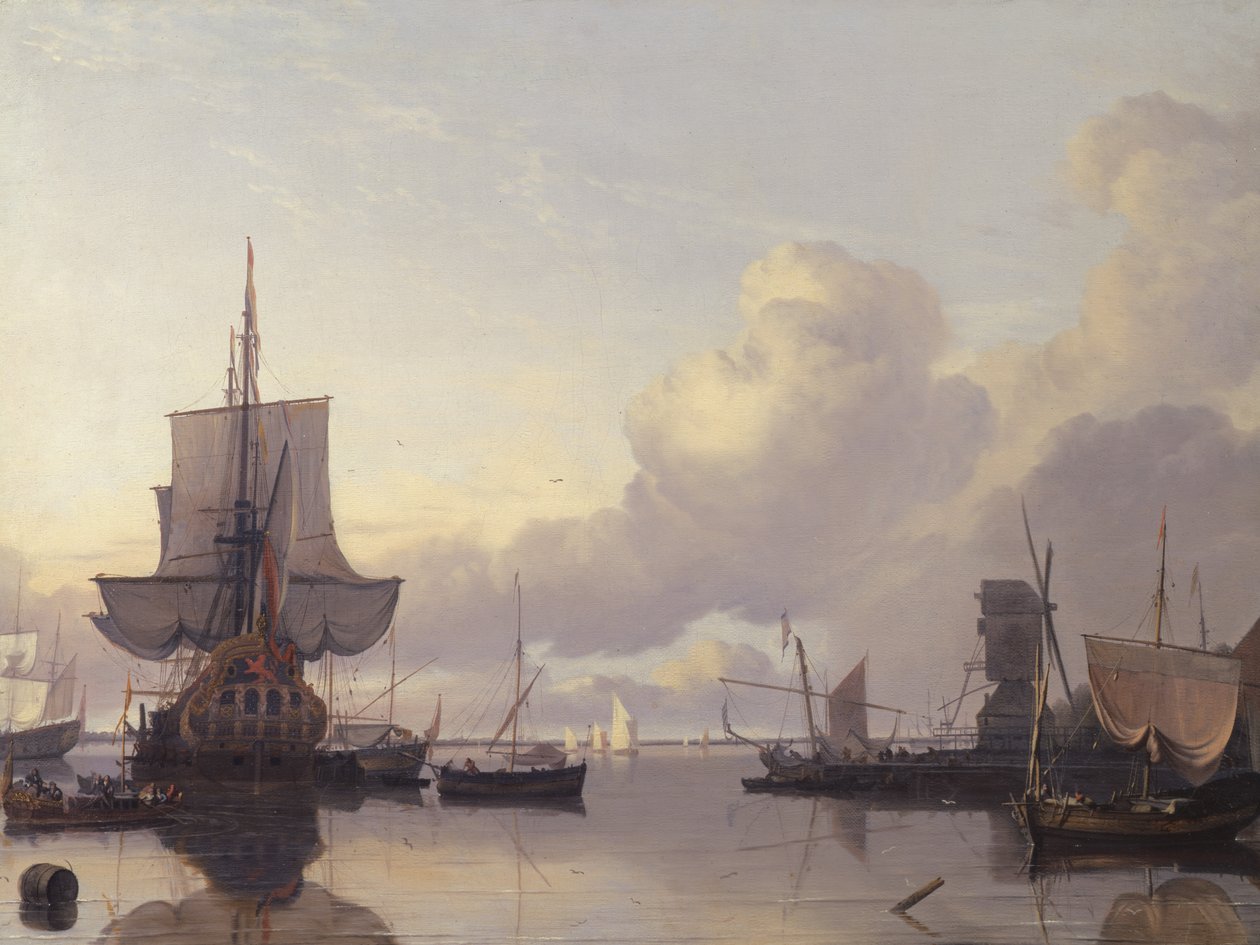 Port autorstwa Ludolf Backhuysen